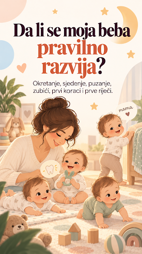 Da li se moja beba pravilno razvija? - Korica vodiča
