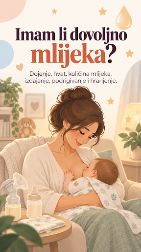 Naslovnica: Imam li dovoljno mlijeka?
