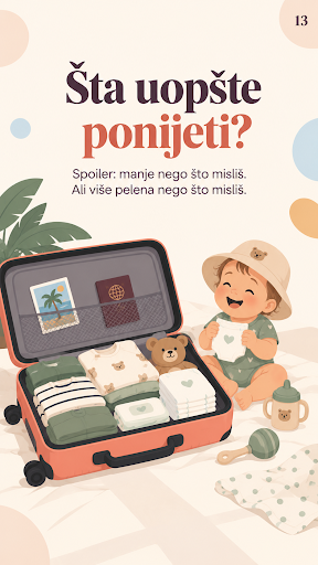Šta uopšte ponijeti? Spoiler: manje nego što misliš